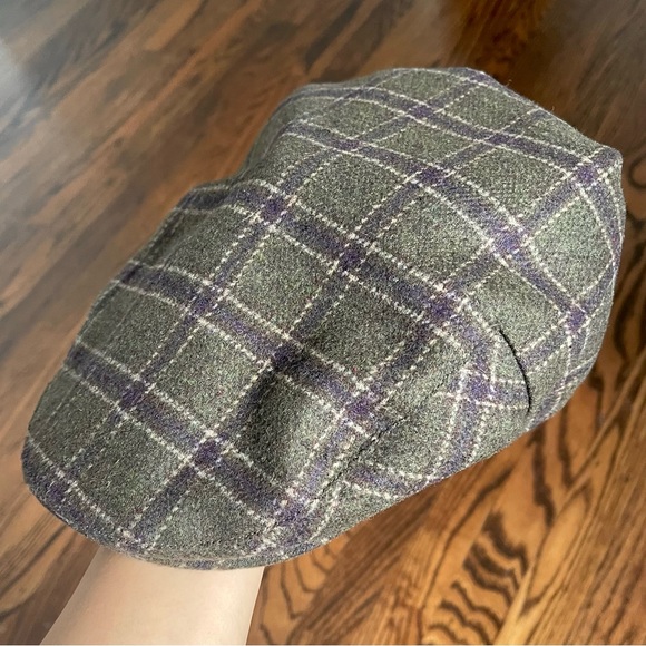Stetson Men’s Newsboy Hat in Tartan - Picture 2 of 7
